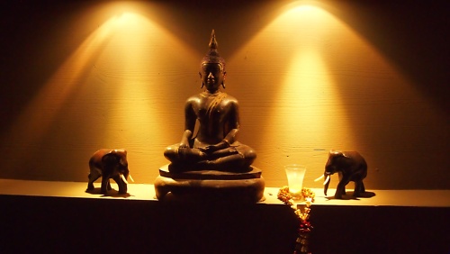 Buddha & Elefanten