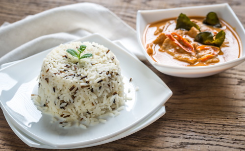 Curry mit Reis Curry mit Reis